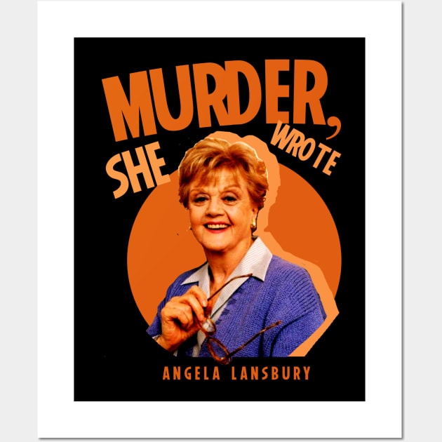 Murder-She-Wrote Wall Art by Bayzer